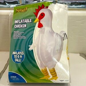 Inflatable Chicken Youth Halloween Costume
Like new condition